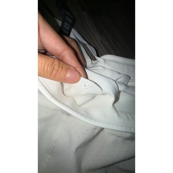 Lululemon Shorts Mens XLarge Fast free Short 6" Lined Running White Athletic Gym - Picture 7 of 10